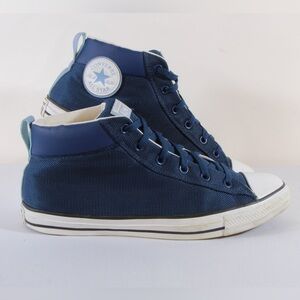 Converse Chuck Taylor All Star Navy/White/Indigo Fog Street Mid Sneakers